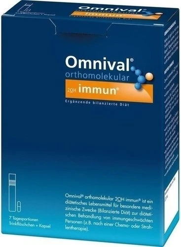 Omnival immun Trinkampullen + Kapseln, 14 Stück (7x Trinkampulle + 7x Kapsel)