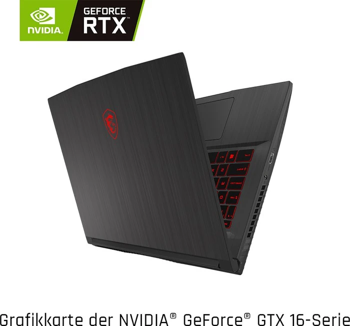 MSI GF65 Thin 10SDR-1080, Core i7-10750H, 16GB RAM, 512GB SSD, GeForce GTX 1660 Ti, DE