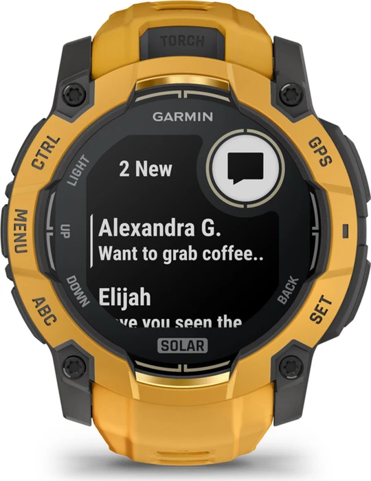 Garmin Instinct 3 Solar 50mm sunburst/grey