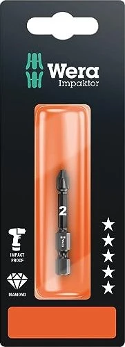 Wera 855/4 BDC Pozidriv Bit PZ