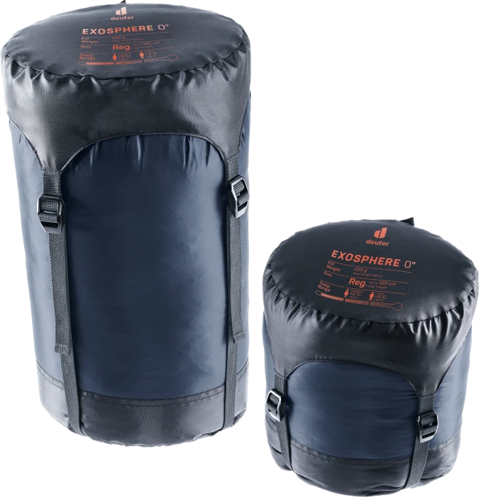 Deuter Exosphere 0° EL Mumienschlafsack ink/paprika