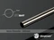 Bitspower Messing Hardtube 14mm, schwarz, Black Sparkle Vorschaubild