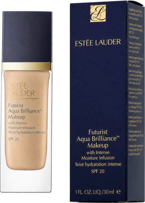 Estée Lauder Futurist Aqua Brilliance Foundation 3C0 cool créme LSF20, 30ml
