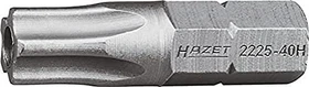 Hazet 2225-40H Security Pentalob Bit 1/4", TS40x25mm, 1 Stück