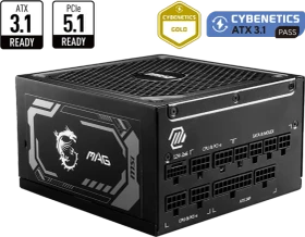 MSI MAG A1250GL PCIE5 1250W, ATX 3.1