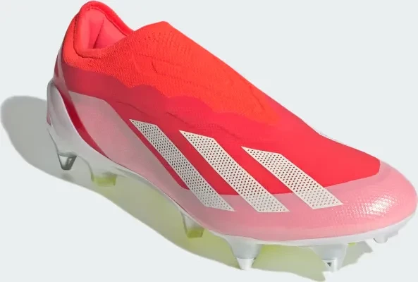 adidas X Crazyfast Elite Laceless SG solar red/cloud white/team solar yellow 2