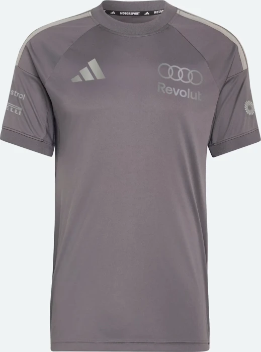 adidas Audi Revolut F1 Team Driver Replica Funktionsshirt kurzarm grau (Herren)