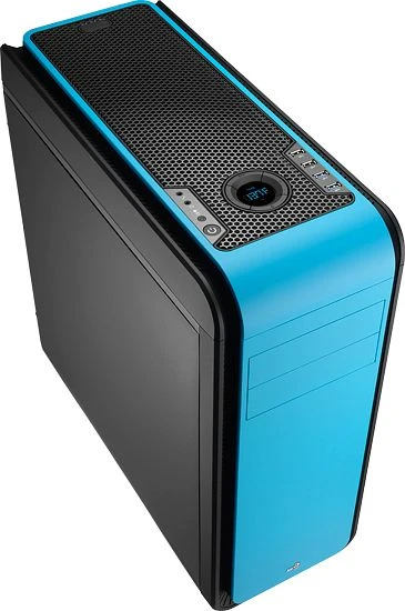 AeroCool DS 200 Blue Edition, schallgedämmt
