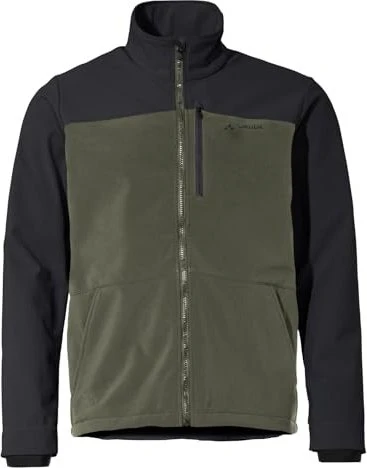 Vaude Virt Softshell II Fahrradjacke black/khaki (Herren)