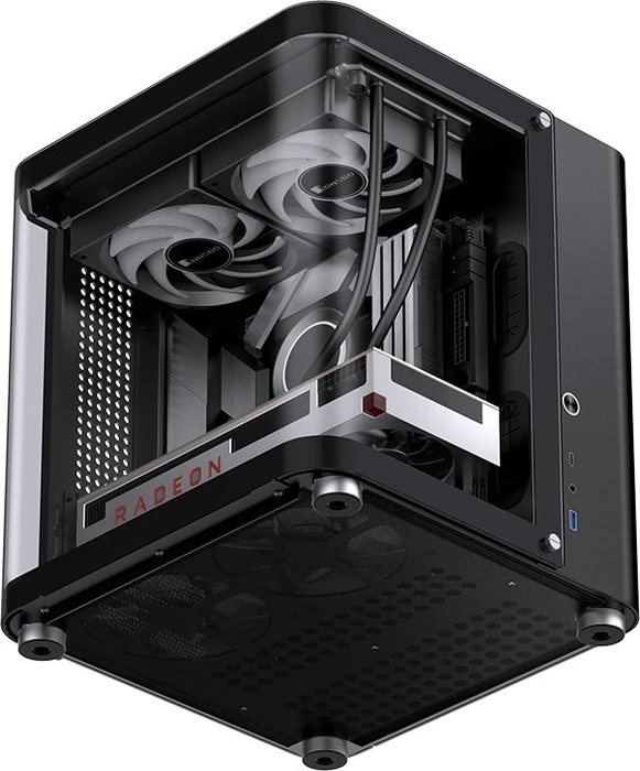 Jonsbo TK-1 2.0 Black, Glasfenster