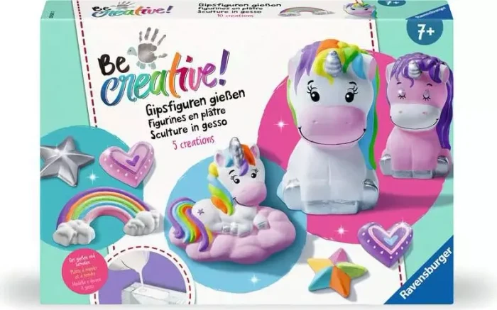 Ravensburger Be Creative Gipsfiguren gießen Einhorn (25531)
