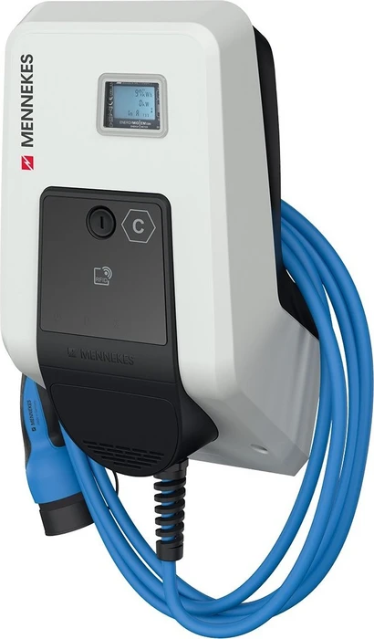 Mennekes AMTRON Professional+ 22 C2 ativo, 7.5m Ladekabel