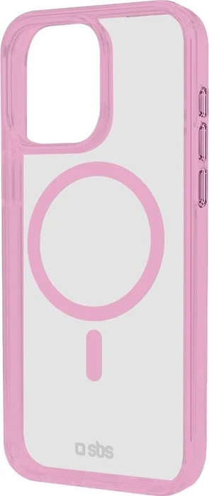 SBS Mobile Mag Frame Case für Apple iPhone 16 Pro rosa