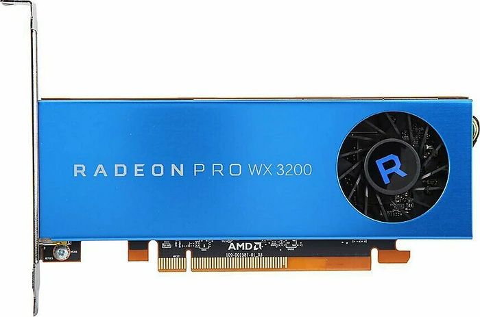 AMD Radeon PRO WX 3200, 4GB GDDR5, 4x mDP