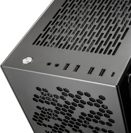 Kolink Rocket Heavy Vented, Glasfenster, Mini-ITX