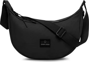 Johnny Urban Ally Medium Half Moon Umhängetasche schwarz