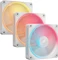 Corsair iCUE LINK LX120-R RGB Starter Kit, weiß, LED-Steuerung, 120mm, 3er-Pack Vorschaubild