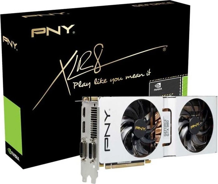 PNY GeForce GTX 980 Pure Performance, 4GB GDDR5, DVI, Mini HDMI, 3x mDP