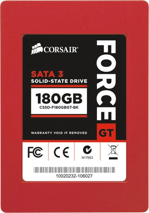 Corsair Force GT 180GB, 2.5" / SATA 6Gb/s