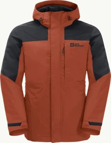 Jack Wolfskin Romberg 3in1 Funktionsjacke carmine (Herren)