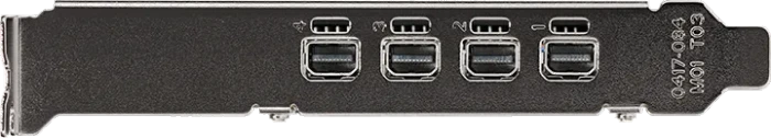 NVIDIA T1000, 8GB GDDR6, 4x mDP, bulk