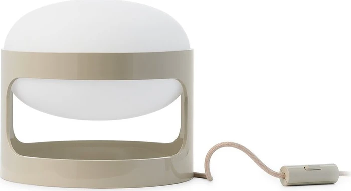 Kartell KD28 LED Tischleuchte turteltauben