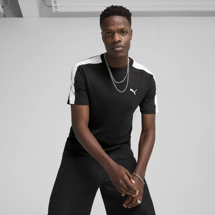 Puma T7 T-Shirt kurzarm puma black (Herren)