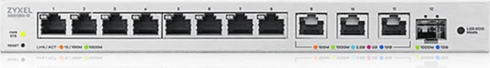 Zyxel XGS1250 Desktop Gigabit Smart Switch, 11x RJ-45, 1x SFP+