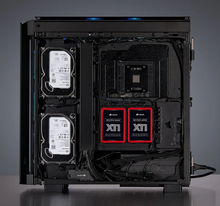 Corsair Obsidian 500D RGB SE, Glasfenster