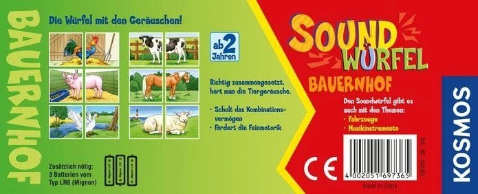 Kosmos Soundwürfel Bauernhof