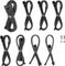 CableMod C-Series Pro ModMesh Cable Kit, Corsair Type 5, carbon Vorschaubild