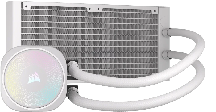 Corsair Nautilus 240 RS ARGB, weiß
