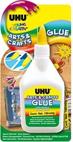 UHU Arts & Crafts Glue Bastelkleber, 100ml