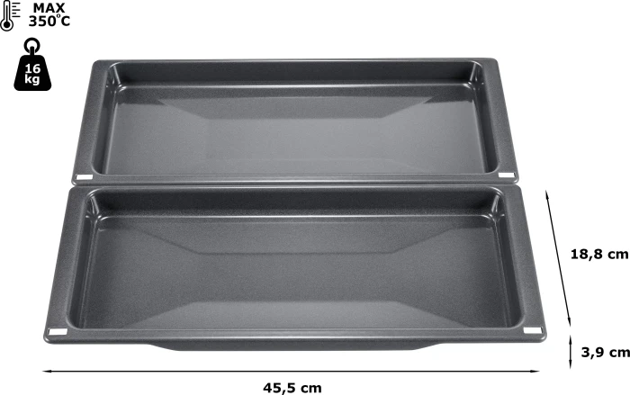 BSH Hausgeräte Vario Backblech teilbar, 39x455x188mm