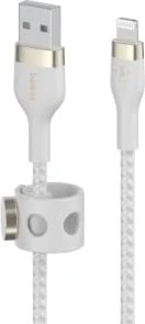 Belkin BoostCharge Pro Flex USB-A/Lightning Kabel 2.0m weiß