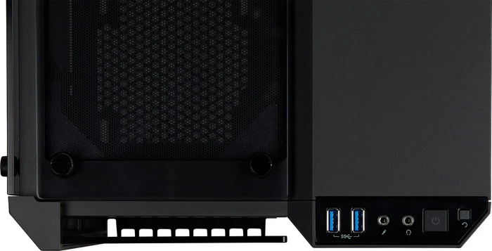 Corsair Crystal Series 280X RGB, schwarz, Glasfenster