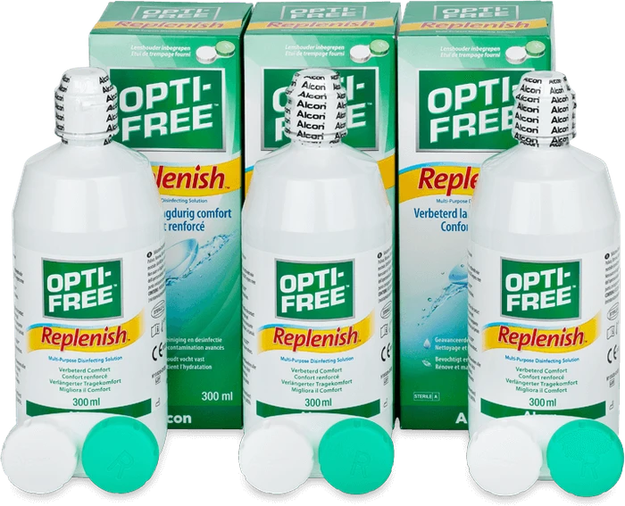 Alcon Opti-Free RepleniSH All-in-one-Lösung, 900ml (3x 300ml)