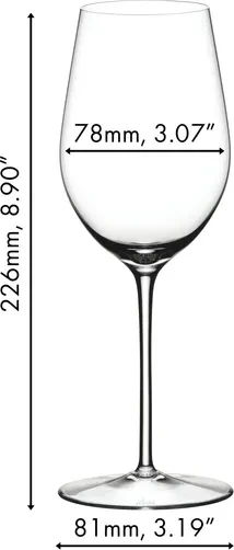 Riedel Sommeliers Riesling/Zinfandel Weißweinglas, 2 Stück