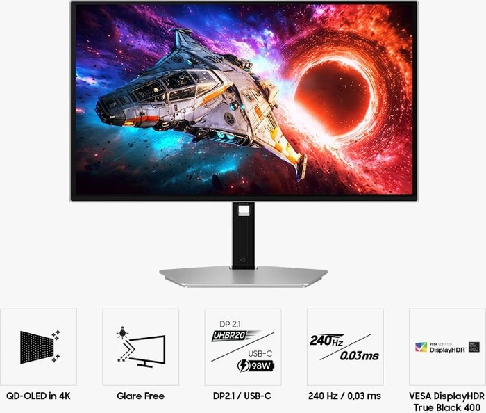Samsung Odyssey OLED G8 G80SH, 27"