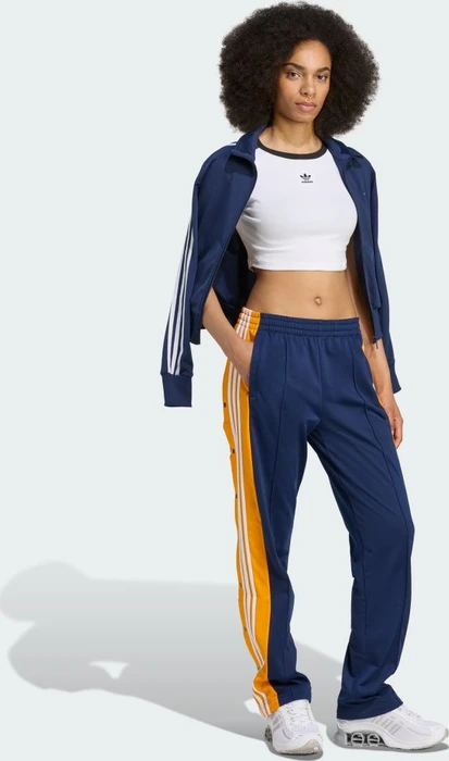 adidas Adibreak Trainingshose lang night indigo/crew orange (Damen)