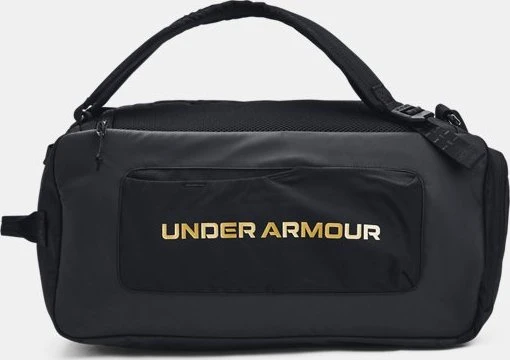 Under Armour Contain Duo Small Seesack Sporttasche black/metallic gold