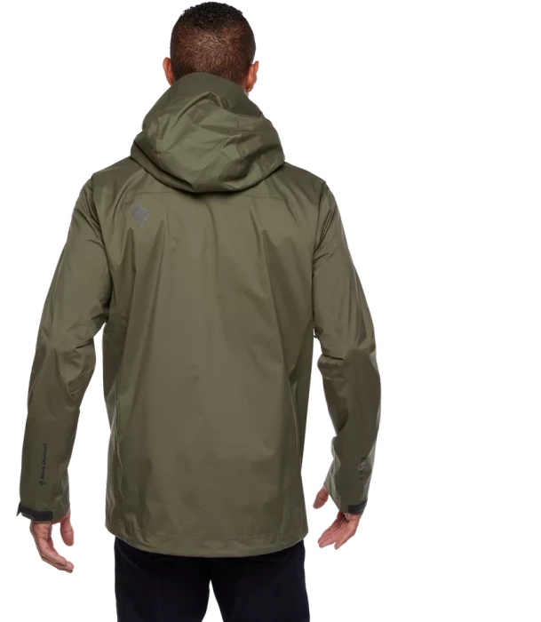 Black Diamond StormLine Stretch Rain Shell Funktionsjacke tundra (Herren)