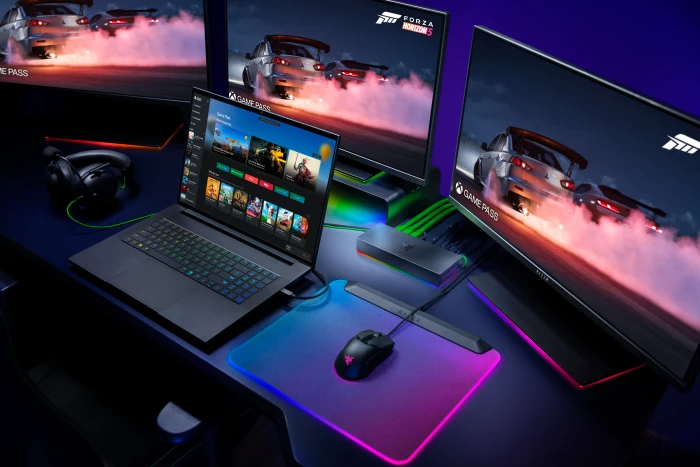 Razer Thunderbolt 5 Dock, schwarz, EU, Thunderbolt 5 [Buchse]
