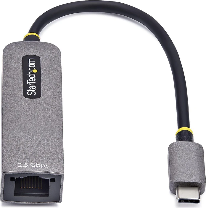 StarTech USB-C zu 2.5Gb Ethernet Adapter LAN-Adapter, RJ-45, USB-C 3.0, 100W PD [Stecker]