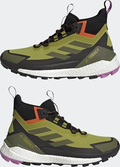 adidas Terrex Free Hiker 2 GTX pulse olive/focus olive/impact orange (Herren)