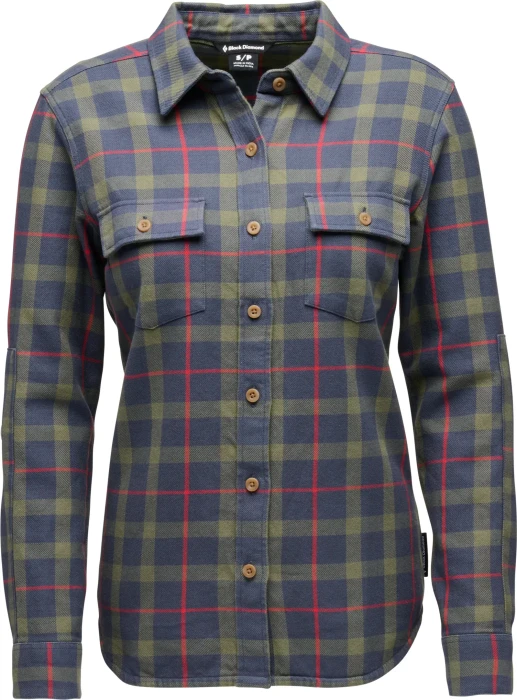 Black Diamond Project Twill Hemd langarm charcoal/tundra (Damen)