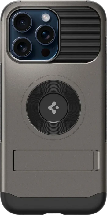 Spigen Slim Armor (MagFit) für Apple iPhone 15 Pro Max Gunmetal