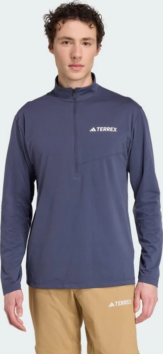 adidas Terrex Multi Climacool 1/2 Zip Funktionsshirt langarm shadow navy (Herren)