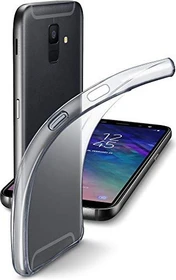 Cellularline Fine Cover für Samsung Galaxy A6 (2018) transparent