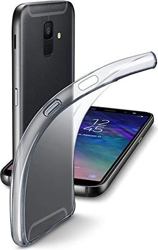 Cellularline Fine Cover für Samsung Galaxy A6 (2018) transparent